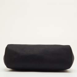 مملوكة مسبقًا حقيبة هيرمس هيرباج 31 قماش تويلي أسود/طبيعي وجلد فاتشے