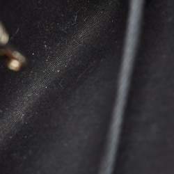 مملوكة مسبقًا حقيبة هيرمس هيرباج 31 قماش تويلي أسود/طبيعي وجلد فاتشے