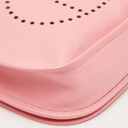 مملوكة مسبقًا حقيبة هيرمس إيفلين 29 ثلاثية الأبعاد بي إم روز كونفيتي جلد إيبسوم