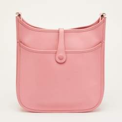 مملوكة مسبقًا حقيبة هيرمس إيفلين 29 ثلاثية الأبعاد بي إم روز كونفيتي جلد إيبسوم