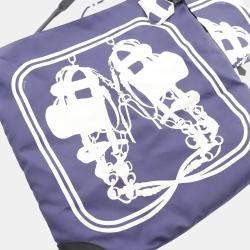 مملوكة مسبقًا Hermes Silky City Brides de Gala MM Silk and Swift Calfskin Leather Shoulder Bag