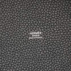 مملوكة مسبقًا حقيبة هيرميس بيكوتين لوك ٢٢ سوداء توريليون كليمينس جلد