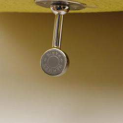 مملوكة مسبقًا Hermes Lindy Maxi Quadrille Mini Yellow Taurillon Clemence Leather Crossbody Bag