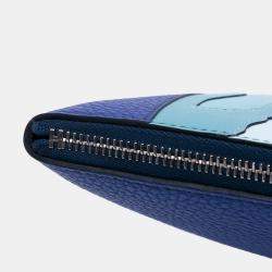 مملوكة مسبقًا حقيبة كلتش هيرمس طريق لا نهاية له أزرق توغو سويفت