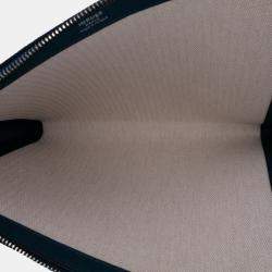 مملوكة مسبقًا حقيبة كلتش هيرمس طريق لا نهاية له أزرق توغو سويفت