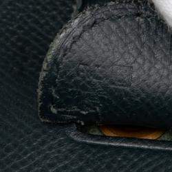 Pre Owned هيرمس بلو كليمونس إيفلين جي إم