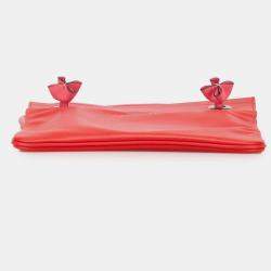 مملوكة مسبقًا Hermes Pink Red Mini Swift Aline Bag