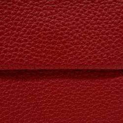 مملوكة مسبقًا محفظة عملات هيرمس باستيات جلد أحمر