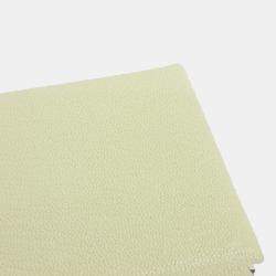 مملوكة مسبقًا Hermes Yellow Leather Calvi Card Holder