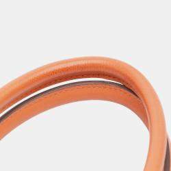 Pre Owned Hermes Orange Epsom Birkin Retourne 30