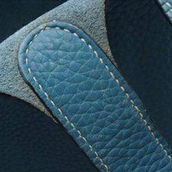 Pre Owned حقيبة هيرمس بيكوتين 18 جلد كليمنس أزرق