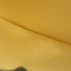 Pre Owned Hermes Yellow Toile Sac Steeple 25