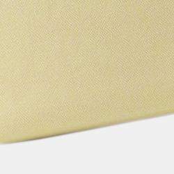 Pre Owned Hermes Yellow Toile Sac Steeple 25