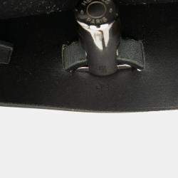 Pre Owned Hermes Black Toile Herbag GM Backpack