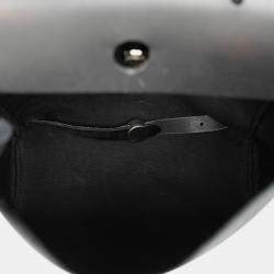 Pre Owned Hermes Black Toile Herbag GM Backpack