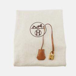 مملوكة مسبقًا حقيبة هيرمس بيركين جلد توغو ذهبي حجم 35