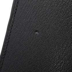 Pre Owned حقيبة هيرمس سيناتيك 2 واي شيفر ميزور جلد الماعز أسود