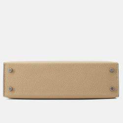 مملوكة مسبقًا Hermes Mini Kelly 2 Poussiere Epsom