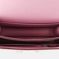 Pre Owned Hermes Constance 3 Miroir Mauve Sylvestre Epsom Size Mini