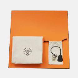 مملوكة مسبقًا Hermes Haut A Courroies Size 50 Black Togo Leather Bag