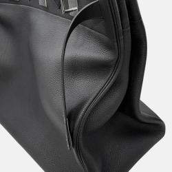 مملوكة مسبقًا Hermes Haut A Courroies Size 50 Black Togo Leather Bag