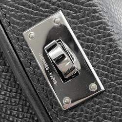 Pre Owned حقيبة هيرميس كيلي جيوب متعددة إبسوم أسود