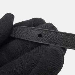 Pre Owned حقيبة هيرميس كيلي جيوب متعددة إبسوم أسود