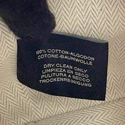 Pre Owned Hermes Bride-A-Brac PM Beige Canvas Bag