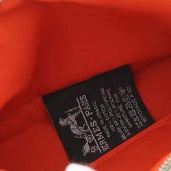 Pre Owned حقيبة هيرمس بوليد قماش طبيعي جلد حجم صغير