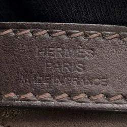 مملوكة مسبقًا Hermes Dog Treat Pouch Navy Coating Canvas