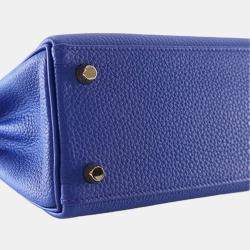 مملوكة مسبقًا حقيبة هيرمس كيلي ريتورن 25 بلو توغو