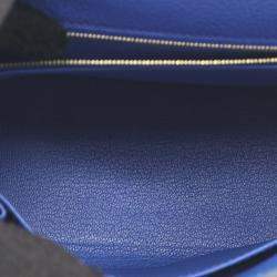 مملوكة مسبقًا حقيبة هيرمس كيلي ريتورن 25 بلو توغو