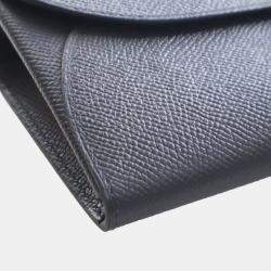 مملوكة مسبقًا Hermes Black Epsom Maillon To Go Wallet