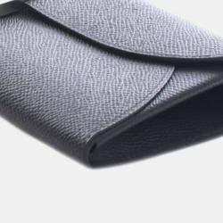 مملوكة مسبقًا Hermes Black Epsom Maillon To Go Wallet