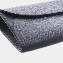 مملوكة مسبقًا Hermes Black Epsom Maillon To Go Wallet