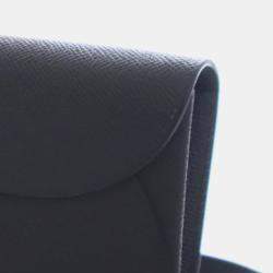 مملوكة مسبقًا Hermes Black Epsom Maillon To Go Wallet