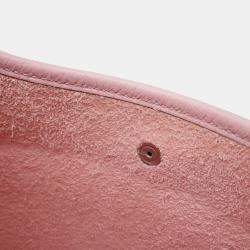 مملوكة مسبقًا Hermes Pink Taurillon Clemence Evelyne TPM