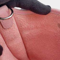 مملوكة مسبقًا Hermes Pink Taurillon Clemence Evelyne TPM