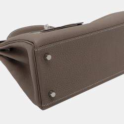 Pre Owned حقيبة هيرمس كيلي II ريتورني 28 جلد توغو بني