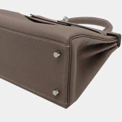 Pre Owned حقيبة هيرمس كيلي II ريتورني 28 جلد توغو بني