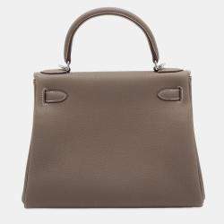 Pre Owned حقيبة هيرمس كيلي II ريتورني 28 جلد توغو بني