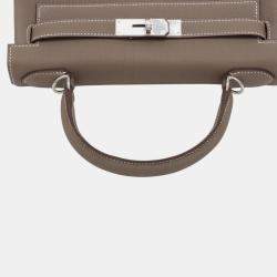 Pre Owned حقيبة هيرمس كيلي II ريتورني 28 جلد توغو بني