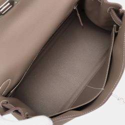 Pre Owned حقيبة هيرمس كيلي II ريتورني 28 جلد توغو بني