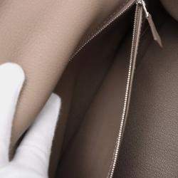 Pre Owned حقيبة هيرمس كيلي II ريتورني 28 جلد توغو بني