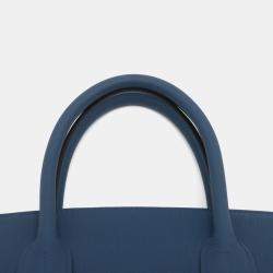 مملوكة مسبقًا حقيبة هيرمس بيركن روتورن التوغو الأزرق حجم 30