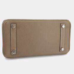 مملوكة مسبقًا Hermes Birkin 25 Epson Etoupe Handbag