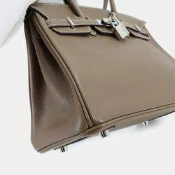 مملوكة مسبقًا Hermes Birkin 25 Epson Etoupe Handbag