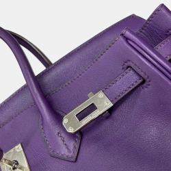 مملوكة مسبقًا Hermes Birkin 25 Swift Ultra Violet