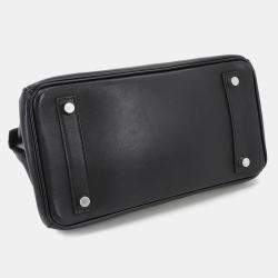 مملوكة مسبقًا Hermes Birkin 25 Swift Black Handbag