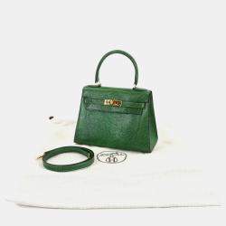 Pre Owned حقيبة هيرمس ميني كيلي كتف سحلية فيري موين